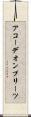 アコーデオン・プリーツ Scroll