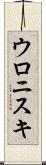 ウロニスキ Scroll
