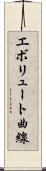 エボリュート曲線 Scroll