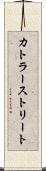 カトラーストリート Scroll