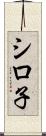 シロ子 Scroll
