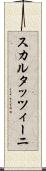 スカルタッツィーニ Scroll