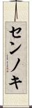 センノキ Scroll