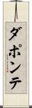 ダポンテ Scroll