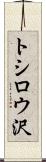 トシロウ沢 Scroll