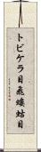 トビケラ目 Scroll