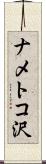 ナメトコ沢 Scroll