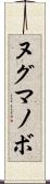 ヌグマノボ Scroll