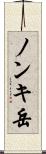 ノンキ岳 Scroll