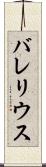 バレリウス Scroll