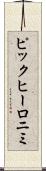 ピックヒーロニミ Scroll
