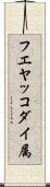 フエヤッコダイ属 Scroll