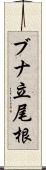 ブナ立尾根 Scroll