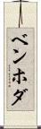 ベンホダ Scroll