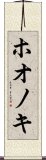 ホオノキ Scroll