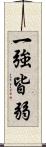 一強皆弱 Scroll