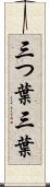 三つ葉 Scroll