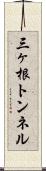 三ヶ根トンネル Scroll