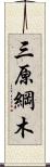 三原綱木 Scroll