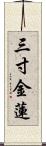 三寸金蓮 Scroll