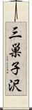 三巣子沢 Scroll
