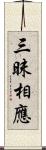 三昧相應 Scroll