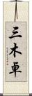 三木卓 Scroll