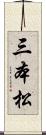 三本松 Scroll