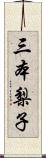 三本梨子 Scroll