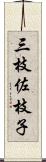 三枝佐枝子 Scroll