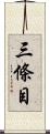 三條目 Scroll