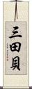 三田貝 Scroll
