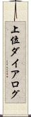 上位ダイアログ Scroll