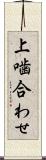 上噛合わせ Scroll