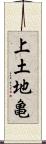 上土地亀 Scroll
