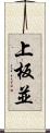 上板並 Scroll