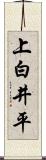 上白井平 Scroll