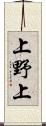 上野上 Scroll