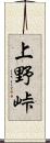 上野峠 Scroll
