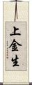 上金生 Scroll