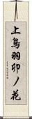 上鳥羽卯ノ花 Scroll