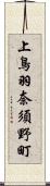 上鳥羽奈須野町 Scroll