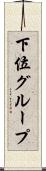 下位グループ Scroll