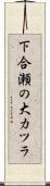 下合瀬の大カツラ Scroll