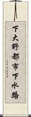 下大野都市下水路 Scroll