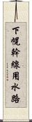 下幌幹線用水路 Scroll