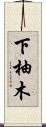 下柚木 Scroll