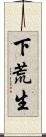 下荒生 Scroll