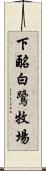 下酪白鷺牧場 Scroll