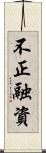 不正融資 Scroll